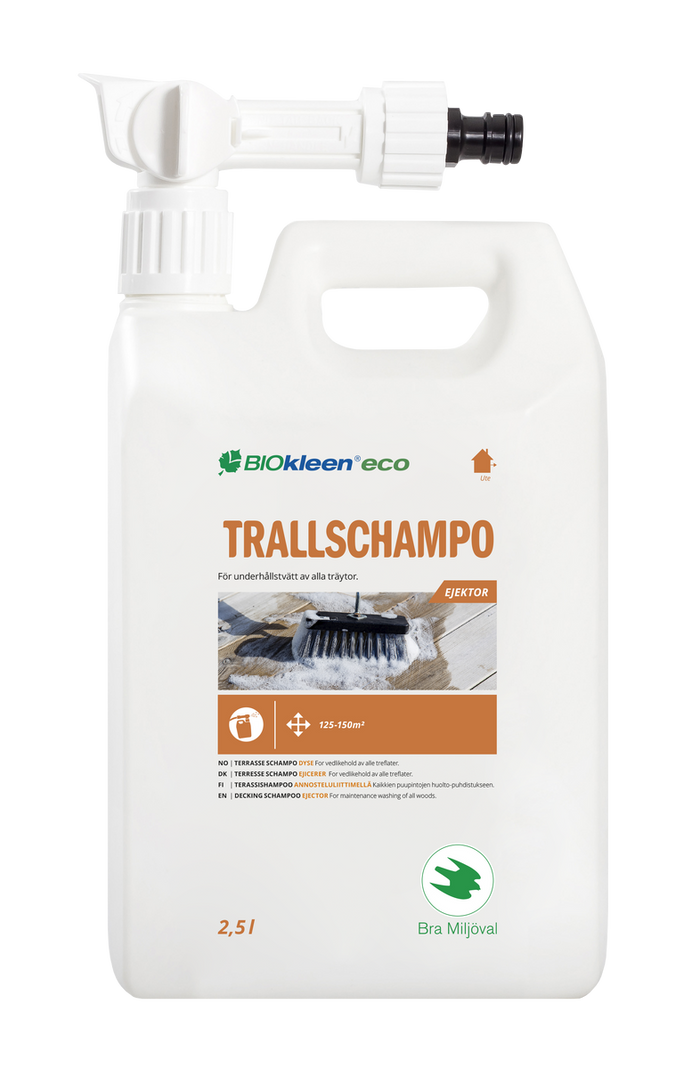 Terrasseshampoo ejektor 2,5l