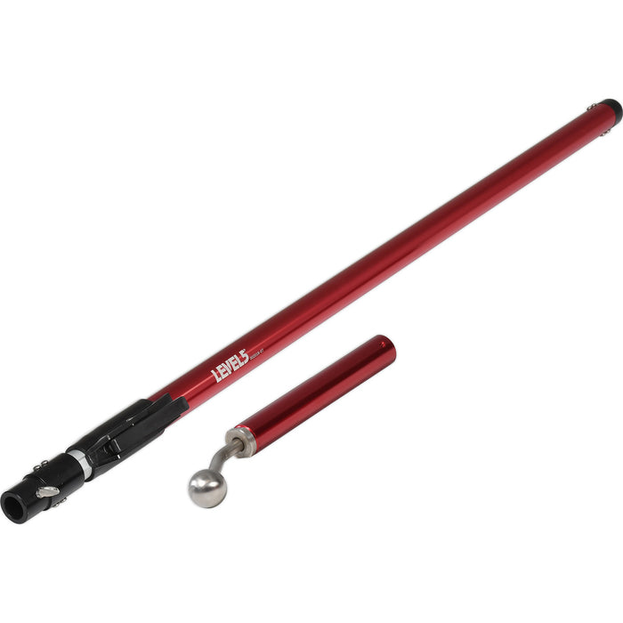 Hjørneplog Teleskopskaft 127-203cm