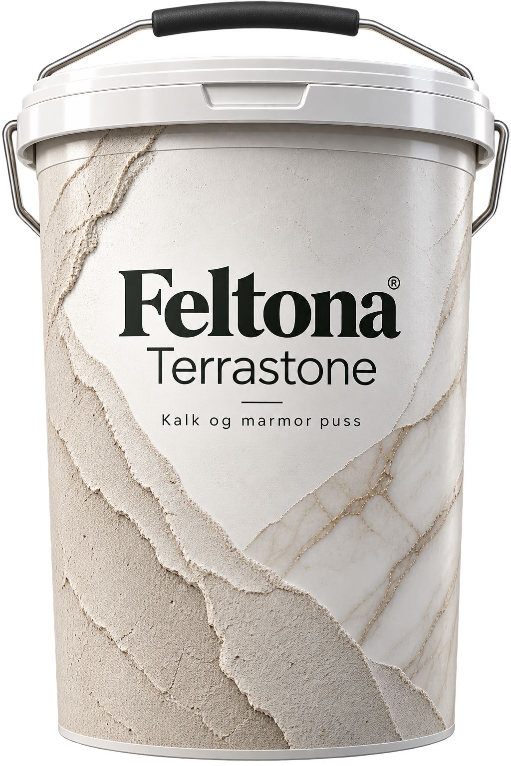 Feltona Terrastone 51 Betong Mørk for 15 kg - Feltona Terrastone spann