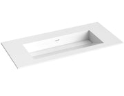Corian servant med skrå bunn u/kranhull, bilde 1 av 2