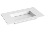 Corian servant med flat bunn u/kranhull, bilde 1 av 2