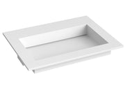 Corian servant med flat bunn u/kranhull, bilde 1 av 2
