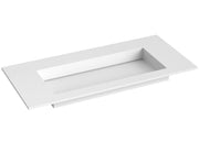 Corian servant med flat bunn u/kranhull, bilde 1 av 2