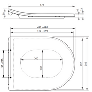 Toto RP toalettsete soft-close, bilde 2 av 2