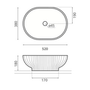 Cervino oval, bilde 2 av 2