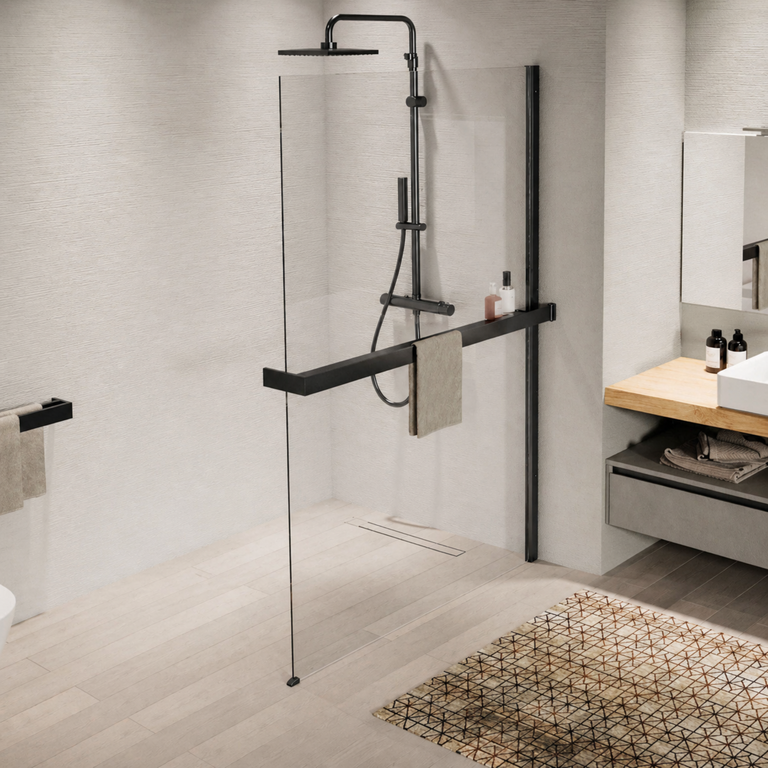 Kuadra HD Frame 120 håndkleholder venstre, bilde 3 av 3