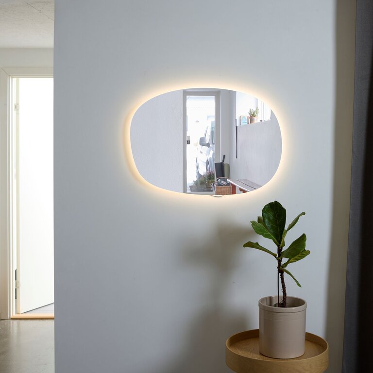 Organic 80 oval med lys, uten dimmer, bilde 2 av 6