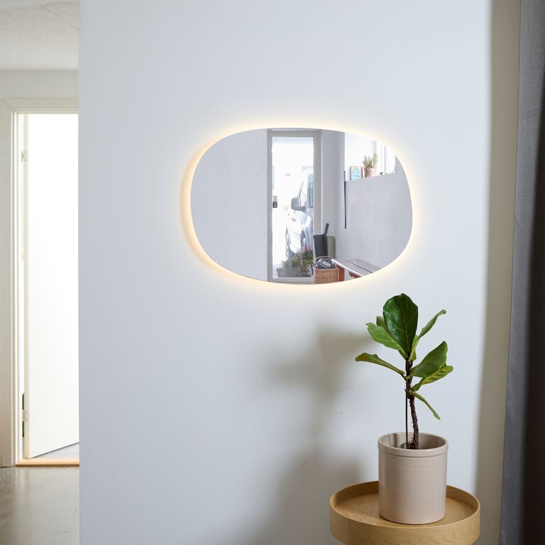 Organic 80 oval med lys, uten dimmer, bilde 3 av 6