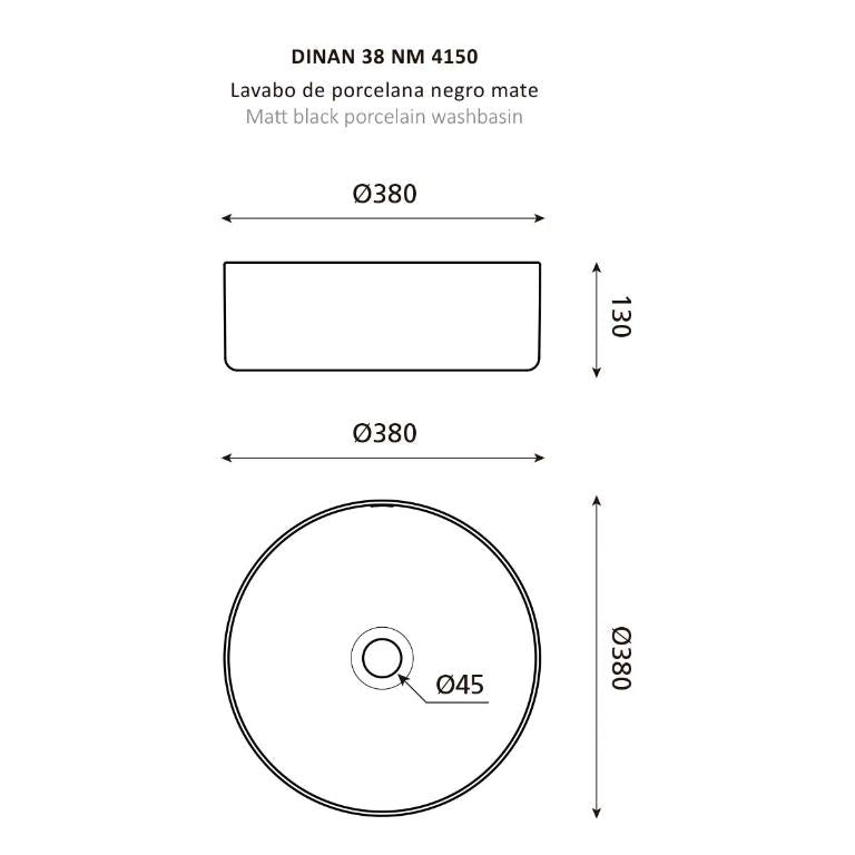 Dinan rund servant, bilde 3 av 3