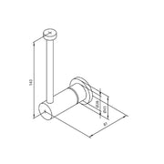 Silhouet reserverullholder, bilde 2 av 2