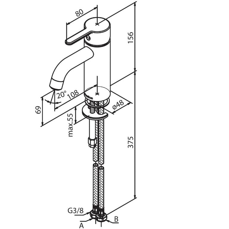 Silhouet servantkran, bilde 3 av 3