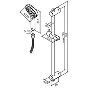 Silhouet Flex dusjsett, bilde 3 av 3