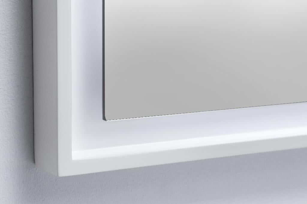Lotus 60 rammespeil med omsluttende LED-lys, bilde 2 av 3