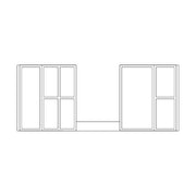 Skuffeinndeler plexiglass sett for skuff, bilde 3 av 3