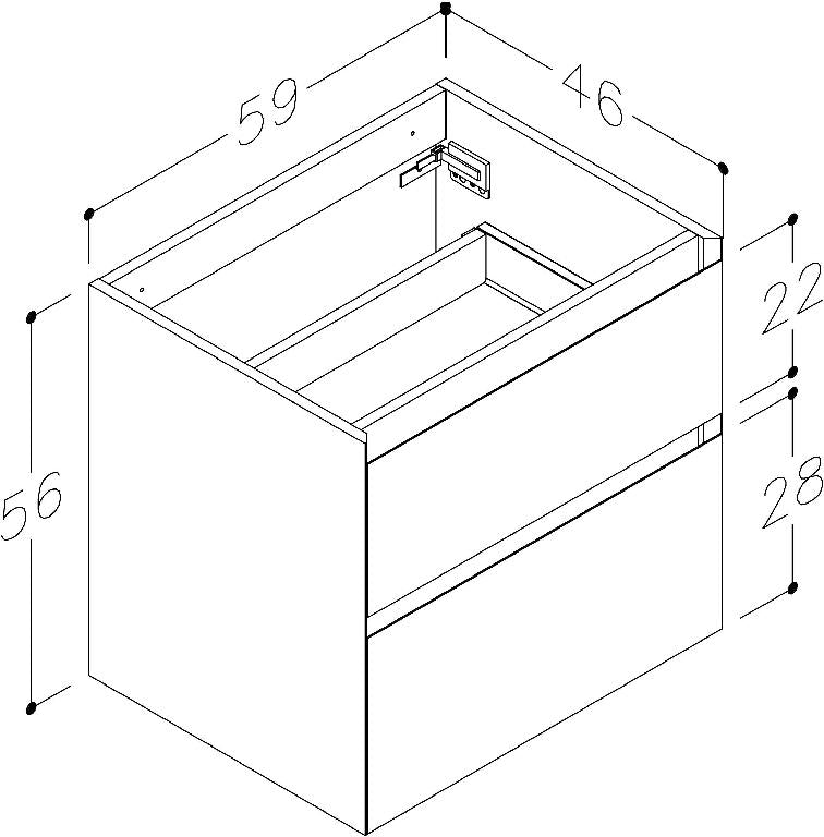 Loft benkeskap, bilde 2 av 2