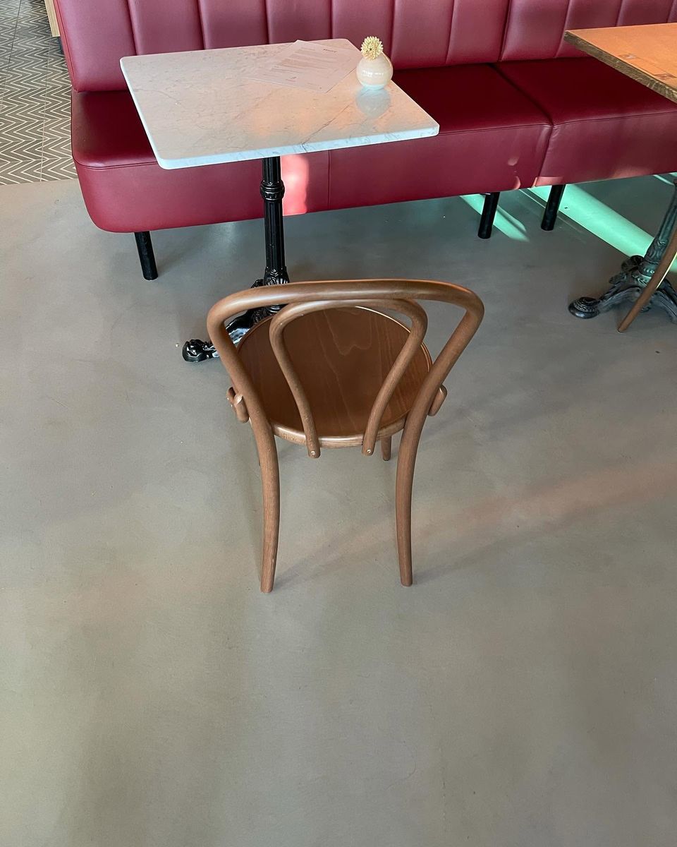 Gulv i kafémiljø