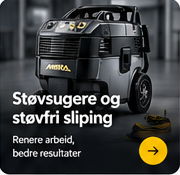 Mirka støvsugere og støvfri sliping