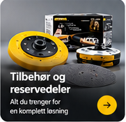 Mirka tilbehør og reservedeler