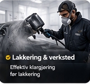 Lakkering og verksted