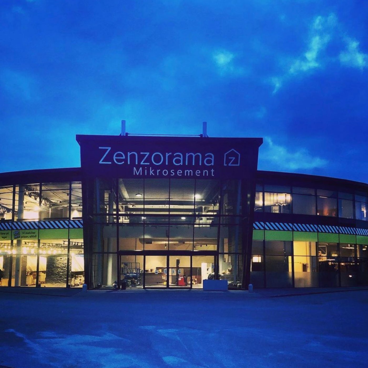 Zenzorama Stavanger, showroomet i Stokkamyrveien 26 på Sandnes