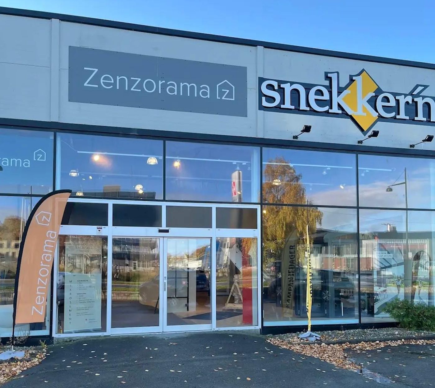 Zenzorama Trondheim, showroomet i Haakon VII's gate 11B